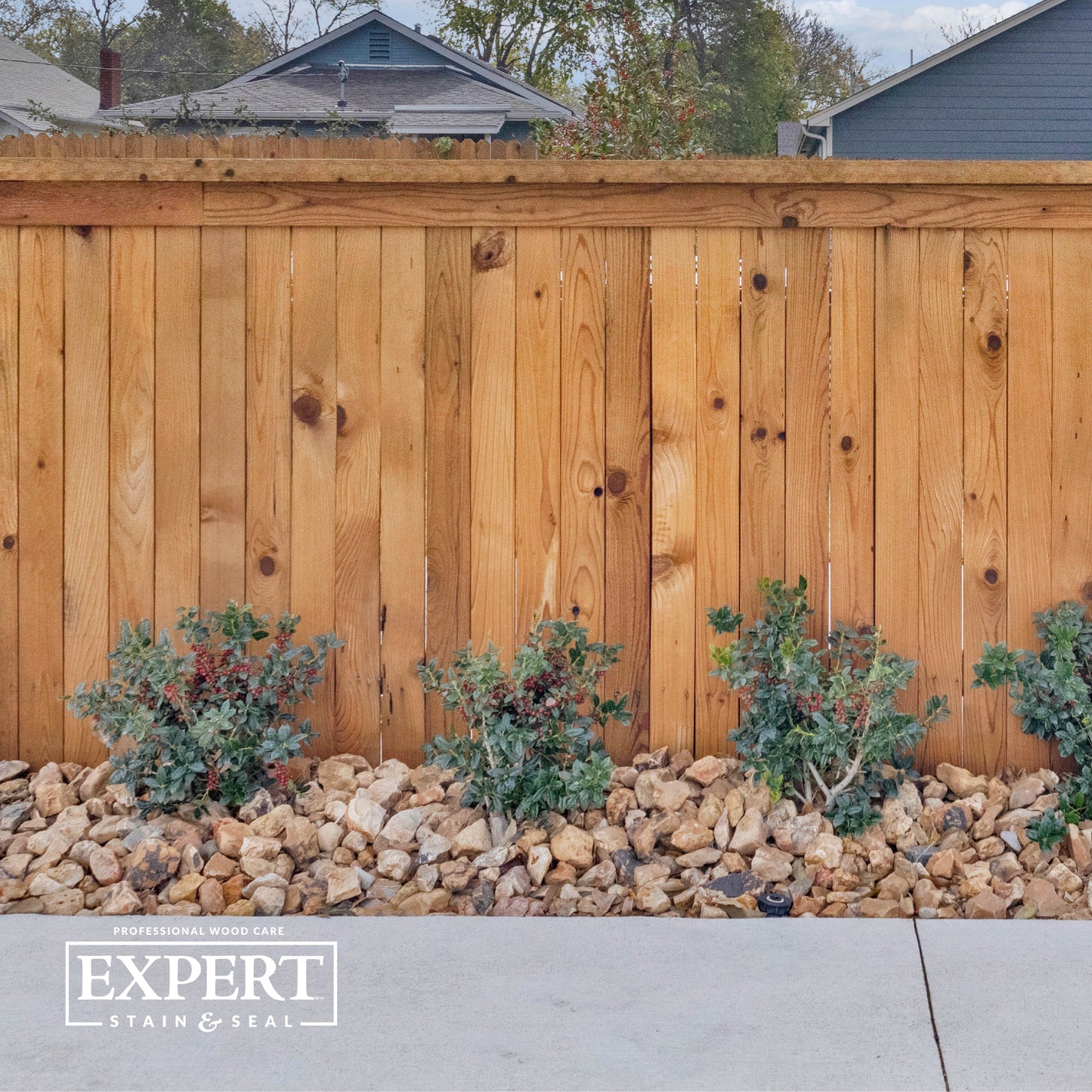 EXPERT Stain & Seal | Transparent Fence, Deck, and Wood Stain & Sealer