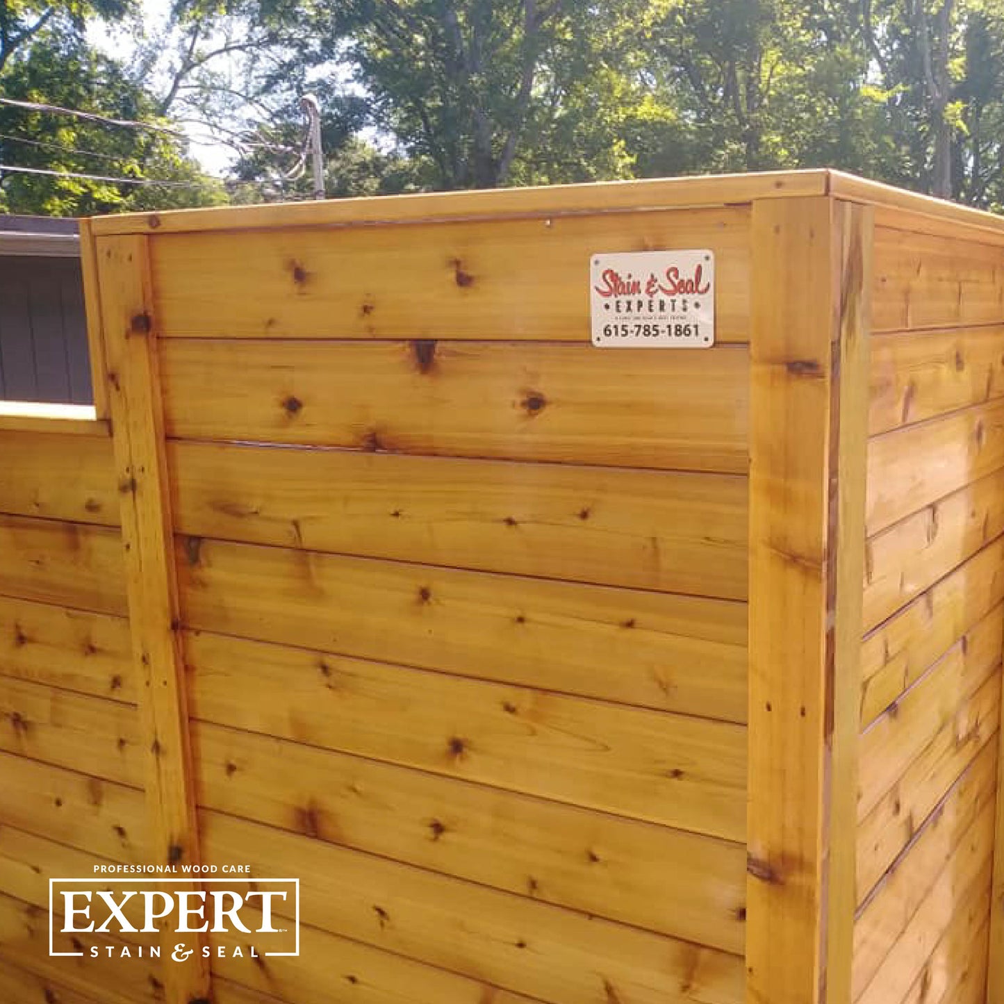 EXPERT Stain & Seal | Transparent Fence, Deck, and Wood Stain & Sealer