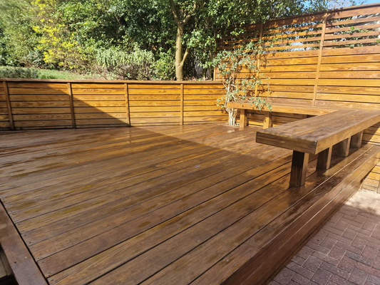 how long does oil based wood stain last