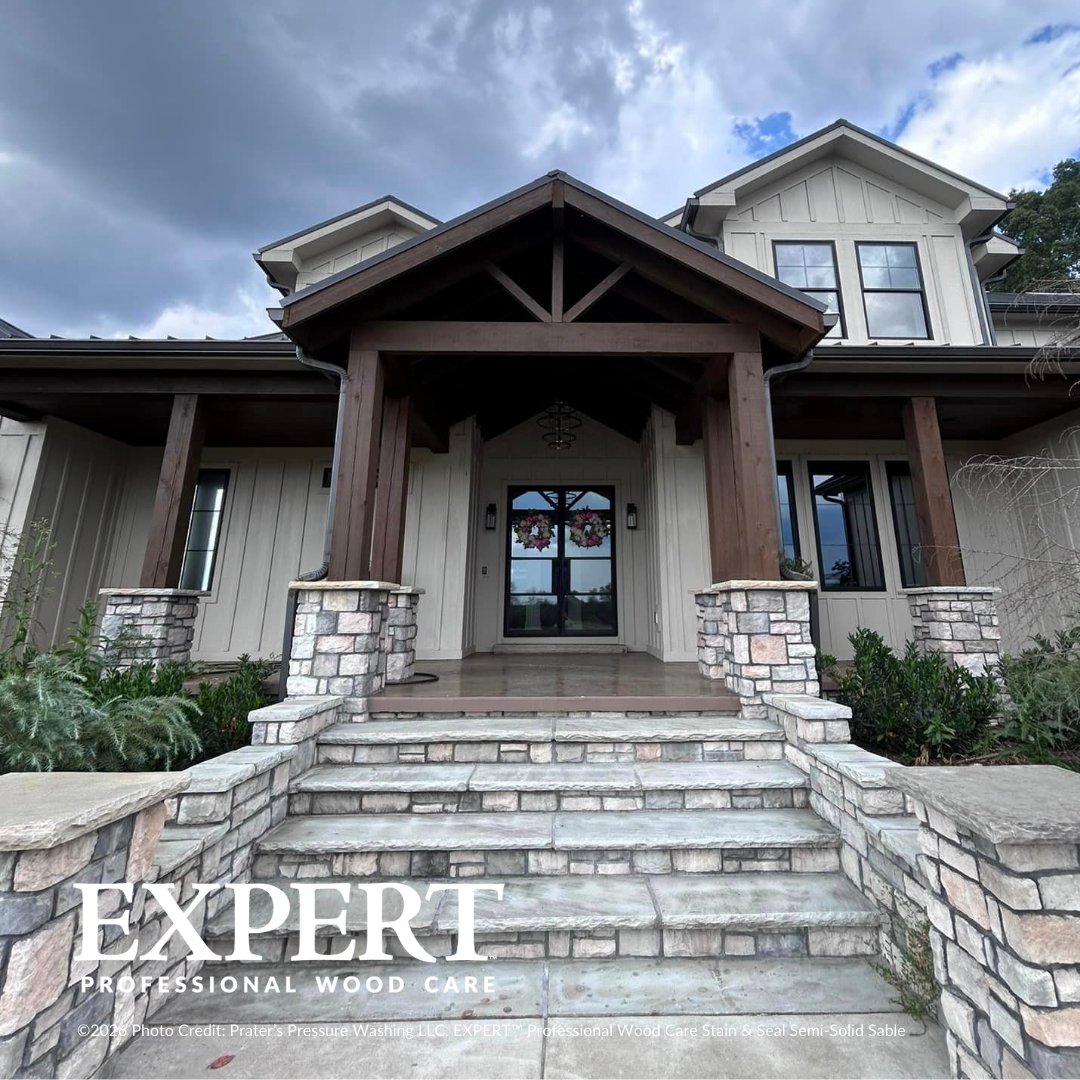 EXPERT Stain & Seal | Semi-Solid Fence, Deck and Wood Stain & Sealer