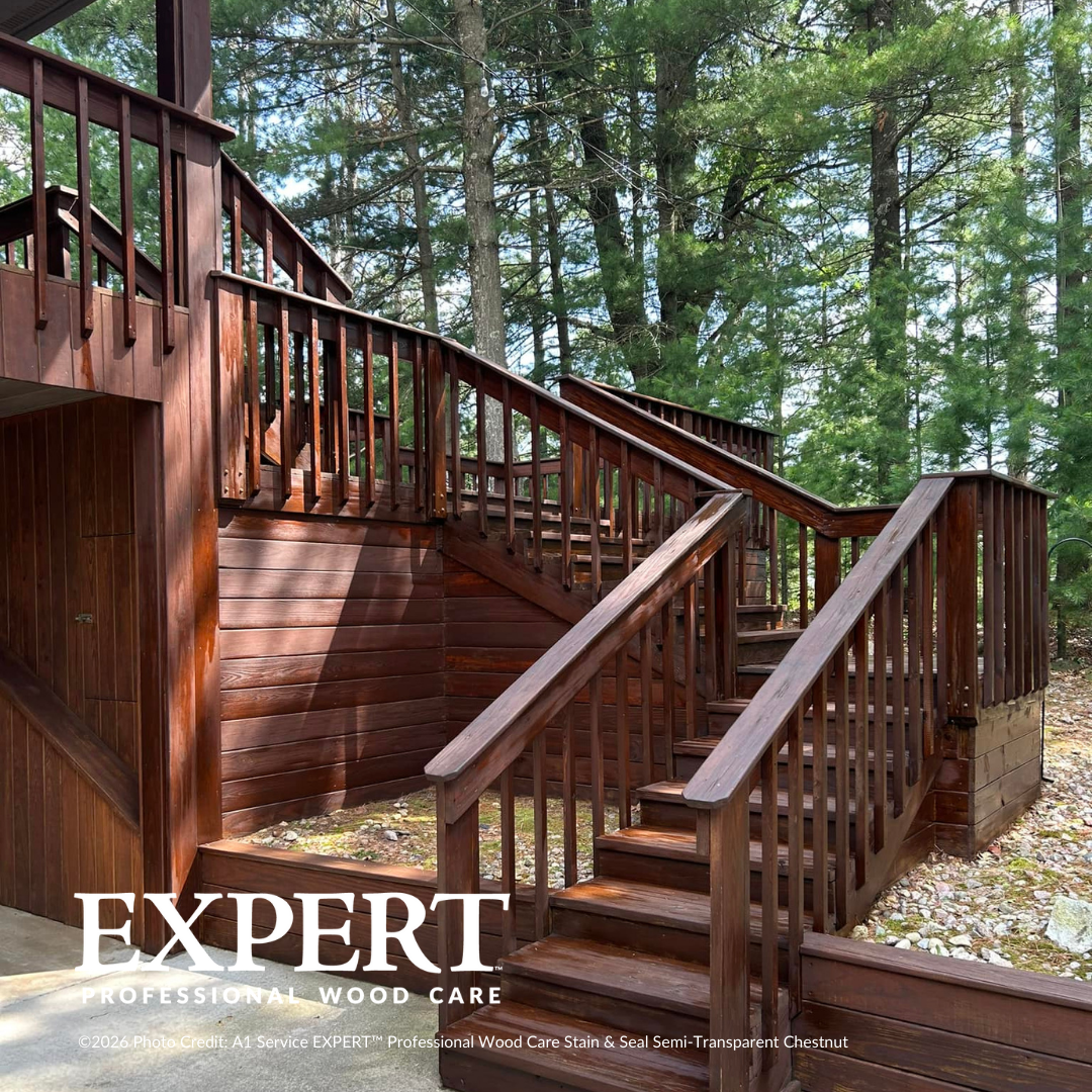 EXPERT Stain & Seal | Semi-Transparent Wood Stain & Sealer