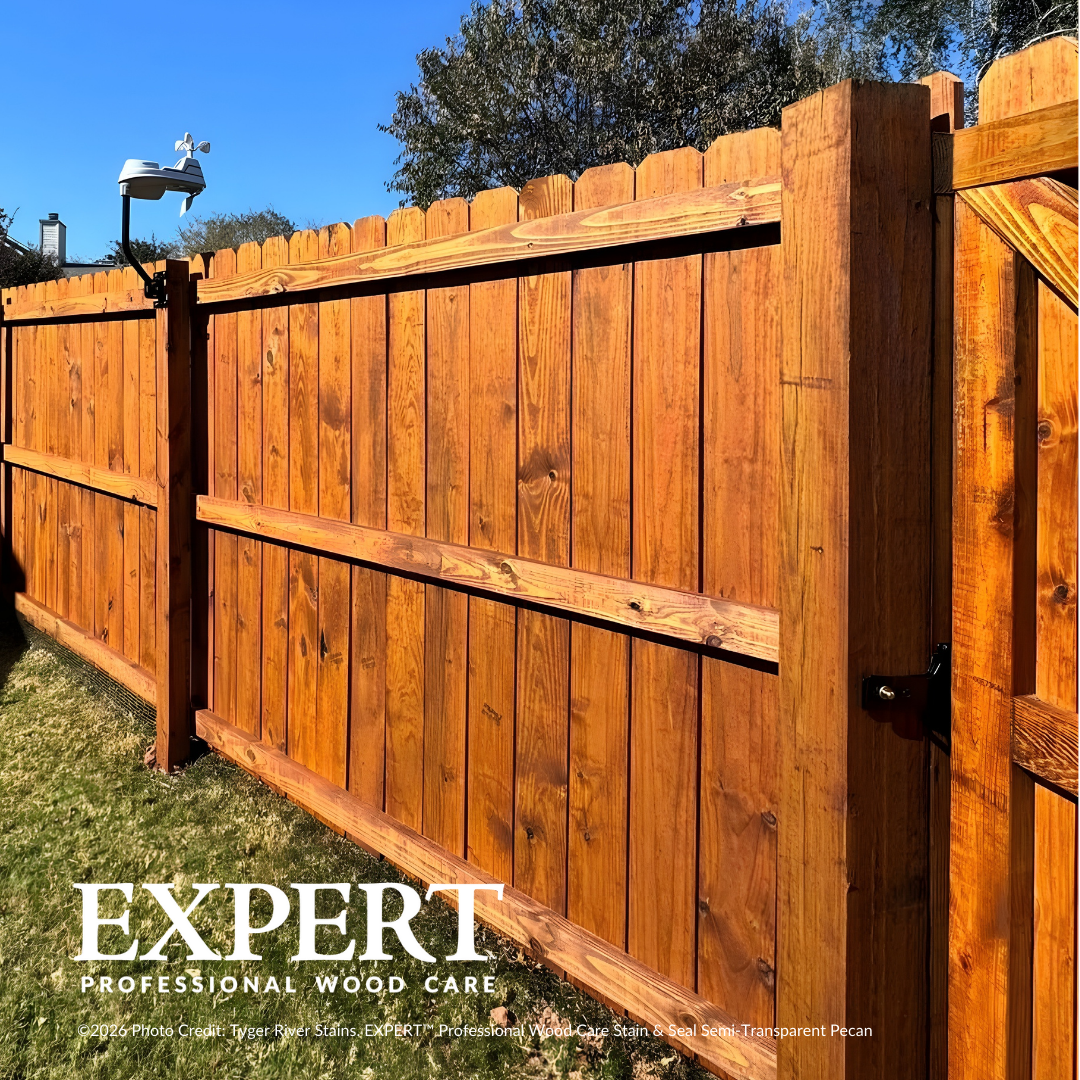 EXPERT Stain & Seal | Semi-Transparent Wood Stain & Sealer