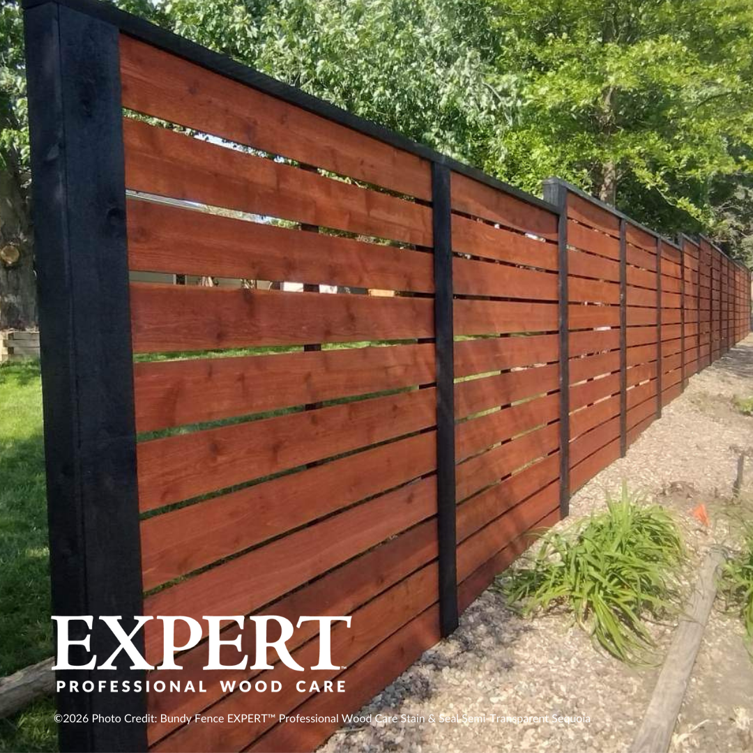 EXPERT Stain & Seal | Semi-Transparent Wood Stain & Sealer