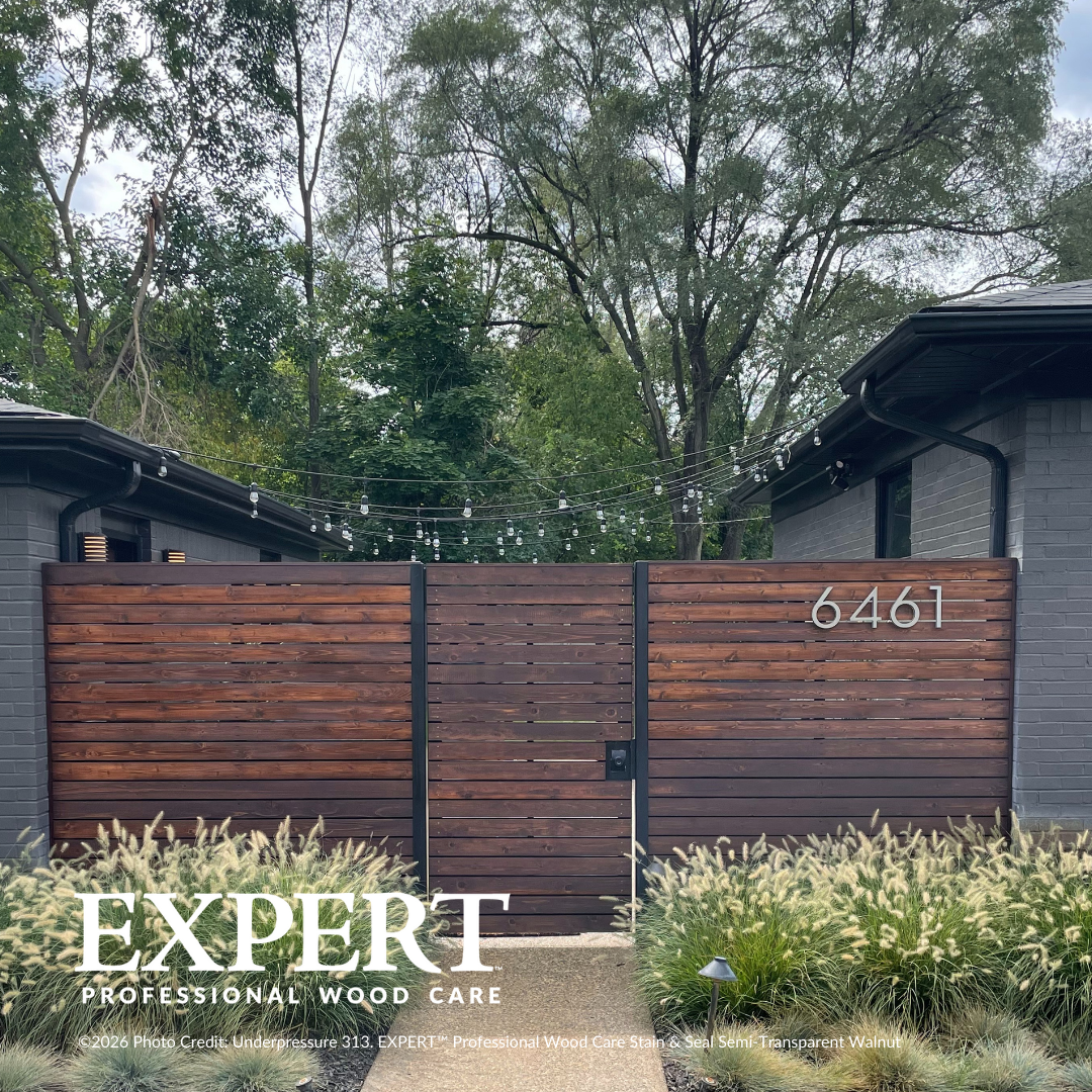 EXPERT Stain & Seal | Semi-Transparent Wood Stain & Sealer