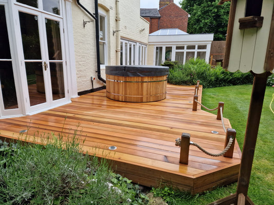 Cedar deck in ESS Clear 9