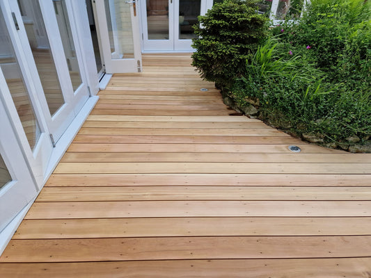 Cedar with Expert Stain and Seal Clear  10