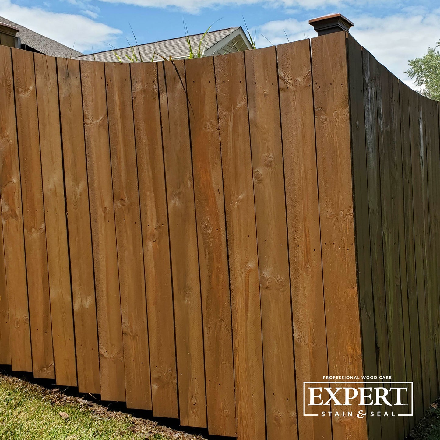 EXPERT Stain & Seal | Semi-Solid Fence, Deck and Wood Stain & Sealer