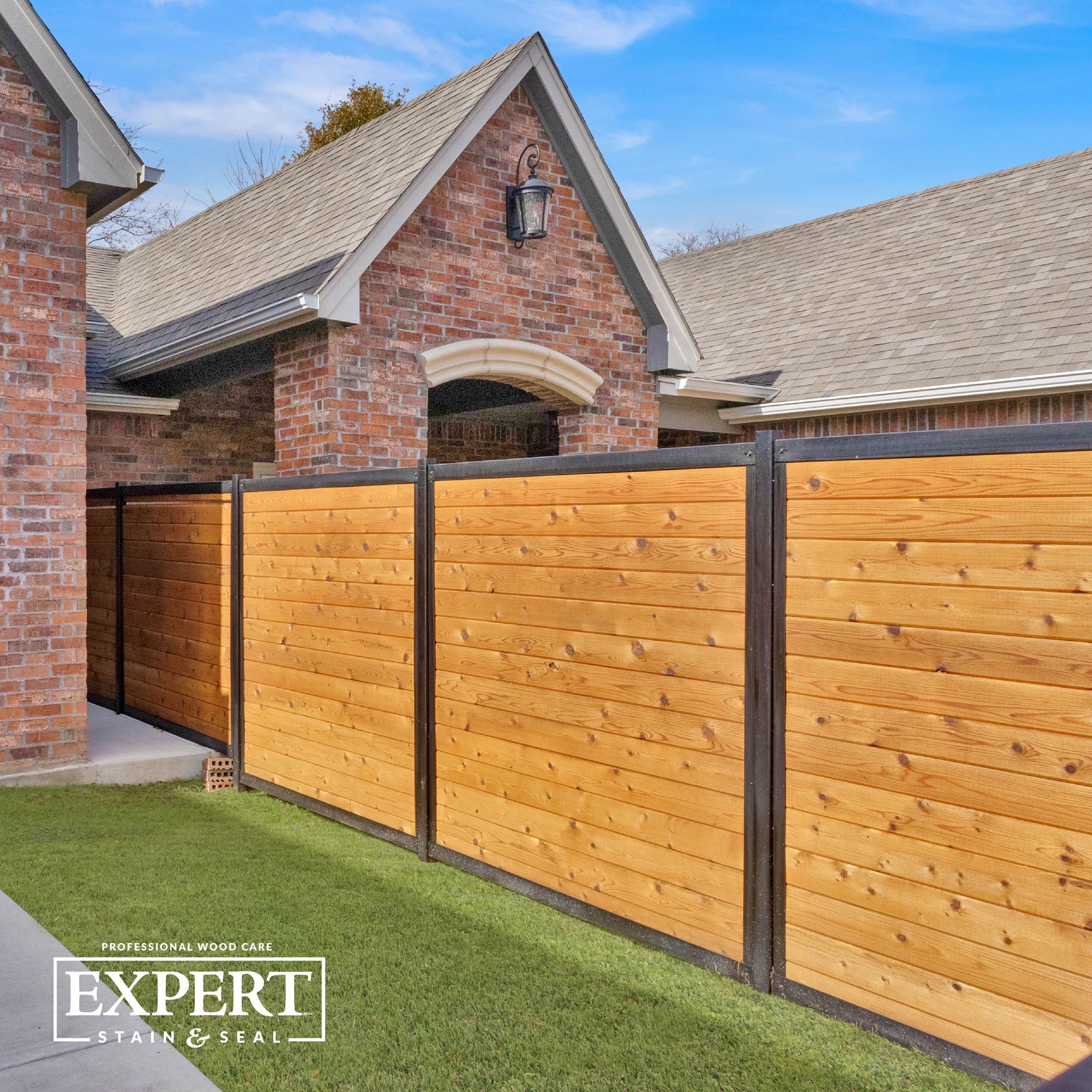 EXPERT Stain & Seal Transparent Fence, Deck, and Wood Stain & Sealer