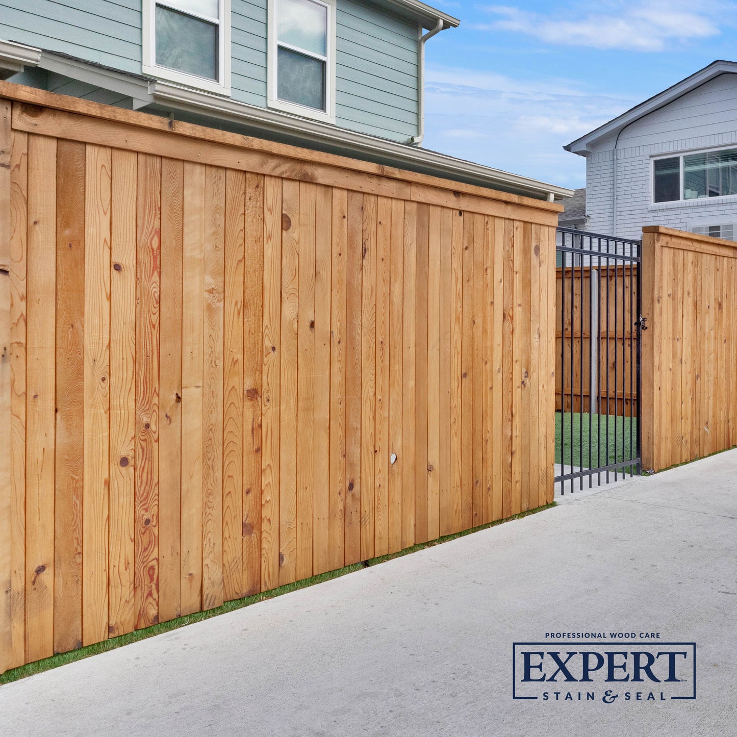 EXPERT Stain & Seal | Transparent Fence, Deck, and Wood Stain & Sealer