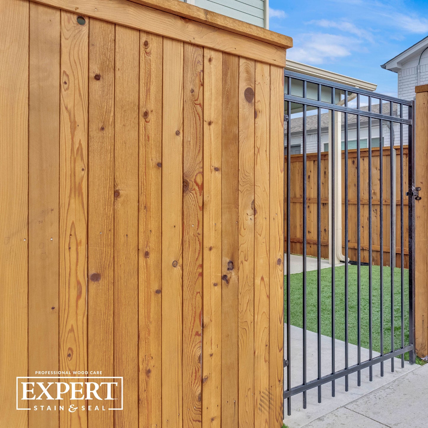 EXPERT Stain & Seal | Transparent Fence, Deck, and Wood Stain & Sealer